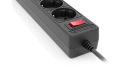 Фильтр питания REAL-EL RS-Protect 505 3 м Black (EL122300045)