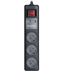Фільтр живлення REAL-EL RS-3 USB Charge  (EL122500001)