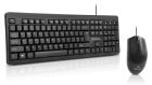 Комплект (клавиатура, мышь) REAL-EL Standard 504 Kit Black (EL123100037)