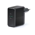 Сетевое зарядное устройство REAL-EL CH-350 QC3.0 (2USB, 3A) Black (EL123160017)
