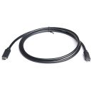Кабель REAL-EL USB Type C - USB Type C (M/M), 1 м, черний (EL123500015)