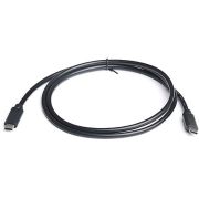 Кабель REAL-EL USB Type C - USB Type C (M/M), 1 м, черний (EL123500015)