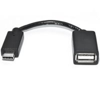 Кабель REAL-EL  USB Type-C - USB V 2.0 (M/F), 0.1 м, черный (EL123500030)
