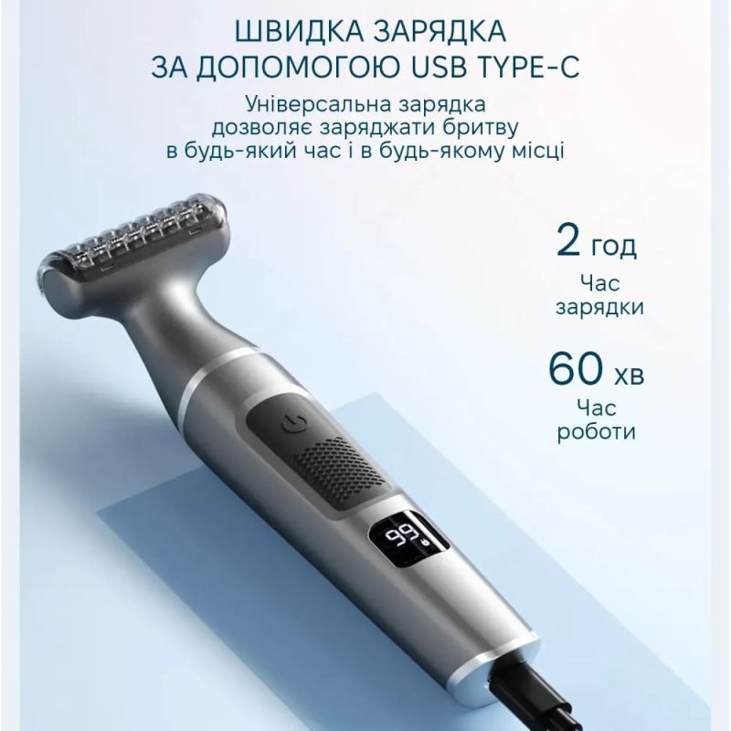 Триммер для тела (Enchen A1 Grey)
