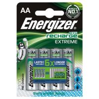 Акумулятори Energizer Recharge Extreme AA/HR06 LSD Ni-MH 2300 mAh BL 4шт (ENR EXTREME RECH 2300)
