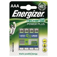 Аккумуляторы Energizer Recharge Power Plus AAA/HR03 LSD Ni-MH 700 mAh BL 4шт (ENR PP RECH 700)