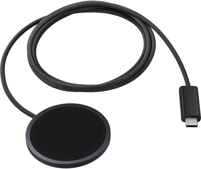 Бездротовий зарядний пристрій Samsung EP-P2900 Magnet Wireless Charger 25W Dark Grey (EP-P2900TBEGWW)
