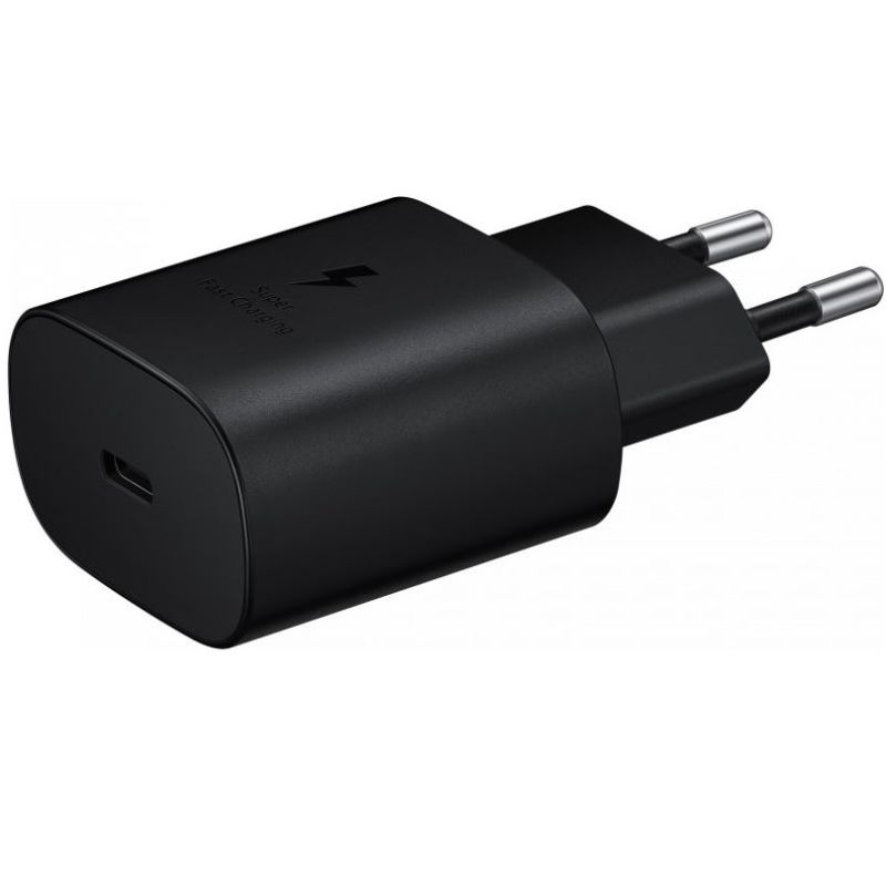 Сетевое зарядное устройство Samsung EP-TA800 25W Type-C Black OEM (EP-TA800NBE)