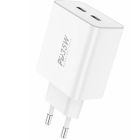 Сетевое зарядное устройство Foneng EU50 PD35W Fast Charger (2USBх3A) White (EU50-CH)