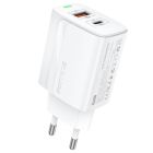 Зарядное устройство Foneng EU66 (USBх3A, USB-Cх3A) 20W White (EU66-CH-W)
