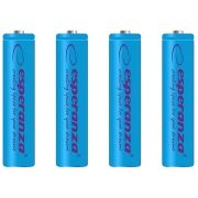Аккумулятор Esperanza Ni-MH AA/HR06 2000 mAh BL 4шт Blue (EZA104B)