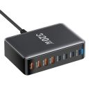 Сетевое зарядное устройство Essager Engine 320W 4xUSB-C+4xUSB-A Black (EZC320W-QJB0G-Z)