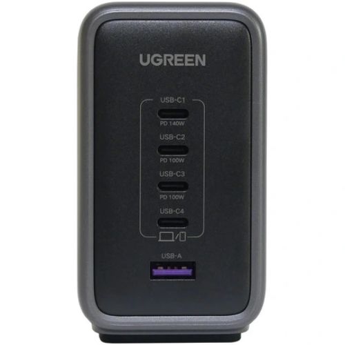 Зарядний пристрій 5xUSB 300W 5xUSB (4хUSB-C + USB-A) Nexode Desktop Fast Charger, Cable CD333 Ugreen (90903B)