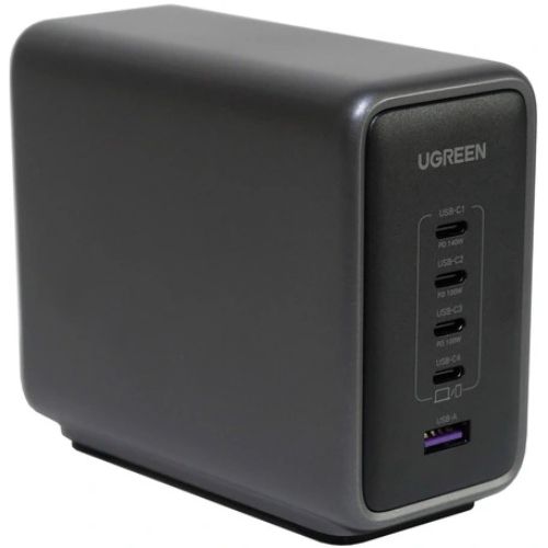Зарядний пристрій 5xUSB 300W 5xUSB (4хUSB-C + USB-A) Nexode Desktop Fast Charger, Cable CD333 Ugreen (90903B)