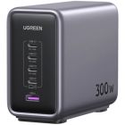 Зарядний пристрій 5xUSB 300W 5xUSB (4хUSB-C + USB-A) Nexode Desktop Fast Charger, Cable CD333 Ugreen (90903B)