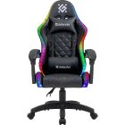 Крісло ігрове Defender Energy, Клас 4, 50мм, PU, RGB, чорне (64559)