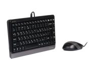 Комплект (клавиатура, мышь) A4Tech Fstyler F1110 Grey USB (F1110 (Grey))
