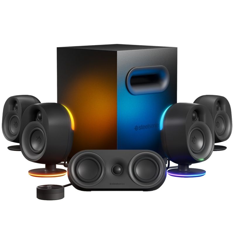 Акустична система 5.1 SteelSeries Arena 9 Bluetooth RGB (61549)