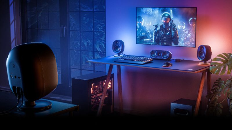 Акустична система 5.1 SteelSeries Arena 9 Bluetooth RGB (61549)