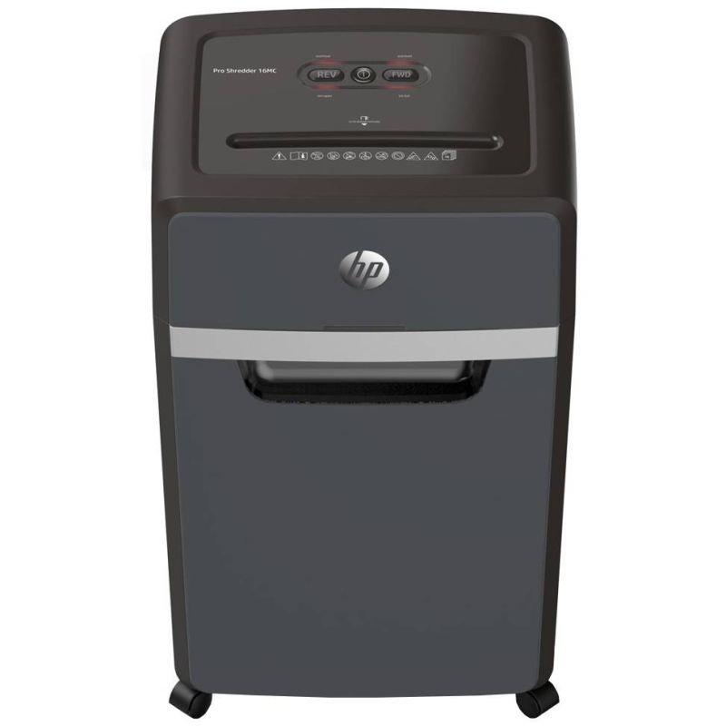 Знищувач документів HP OneShred 16MC, A4, 80g х 16 листів, 2*15, 30 л, P-5 (2808)