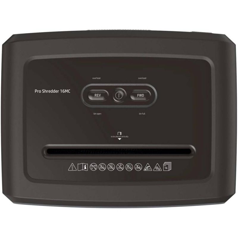 Знищувач документів HP OneShred 16MC, A4, 80g х 16 листів, 2*15, 30 л, P-5 (2808)
