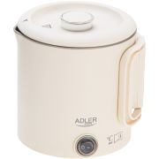Електрочайник Adler AD 1388b дорожній 650Вт/ 0.8л/ подвійні стінки/ автовимкнення/бежевий (AD1388b)