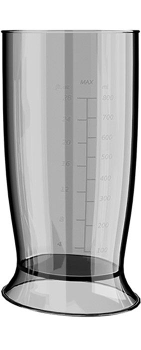 Блендер AIWA ABL-1500 Kenkiri ручний/ 1500Вт/ 40 швидк./ TURBO/ чаша для змішування 800мл/ чорний (ABL1500)