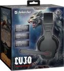 Гарнітура Defender Cujo, 3,5мм, Black-Red (64505)