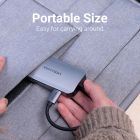 Док станція USB3.1 Type-C --> USBx3,3.0/SD/TF/PD 100W 6-in-1 Vention (TNHHB)