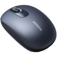 Мишка UGREEN 2.4GHz MU105, бездротова, 2400dpi., 3кн., Синя (90550)
