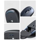 Мишка UGREEN 2.4GHz MU105, бездротова, 2400dpi., 3кн., Синя (90550)