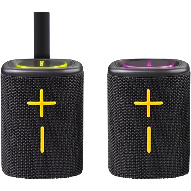 Акустична система 1.0 Defender Union 20Вт BT/USB/TF/AUX/2-in-1/RGB чорна (65139)