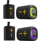 Акустична система 1.0 Defender Union 20Вт BT/USB/TF/AUX/2-in-1/RGB чорна (65139)