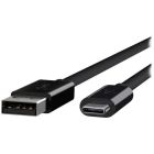 Кабель Belkin USB - USB Type-C (M/M), 1 м Black OEM (F2CU029bt1M-BLK)_OEM (F2CU029bt1M-BLK-OEM)