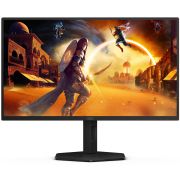 TFT 24.5" AOC 25G4SXU, Fast IPS, 300 Гц, 2xHDMI, DP, HAS, Pivot, чорно-сірий (25G4SXU)