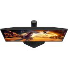 TFT 24.5" AOC 25G4SXU, Fast IPS, 300 Гц, 2xHDMI, DP, HAS, Pivot, чорно-сірий (25G4SXU)