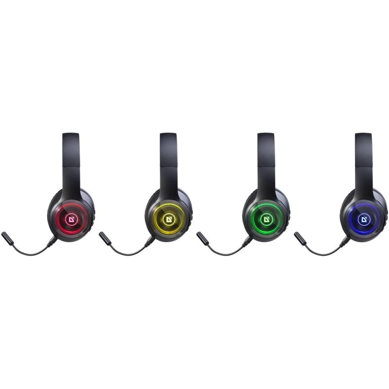 Гарнітура Defender FreeMotion B400 Bluetooth+3,5мм,гнучкий мікрофон, LED, Black (63400)