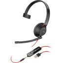 Гарнітура Poly BlackWire 5210 USB-A HS Mono (80R98AA)