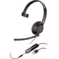 Гарнітура Poly BlackWire 5210 USB-A HS Mono (80R98AA)
