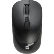 Мишка Defender Wave MM-995, бездротова, 4 кн. до 1600 dpi, безшумна, чорна (52995)