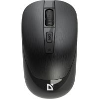 Мишка Defender Wave MM-995, бездротова, 4 кн. до 1600 dpi, безшумна, чорна (52995)