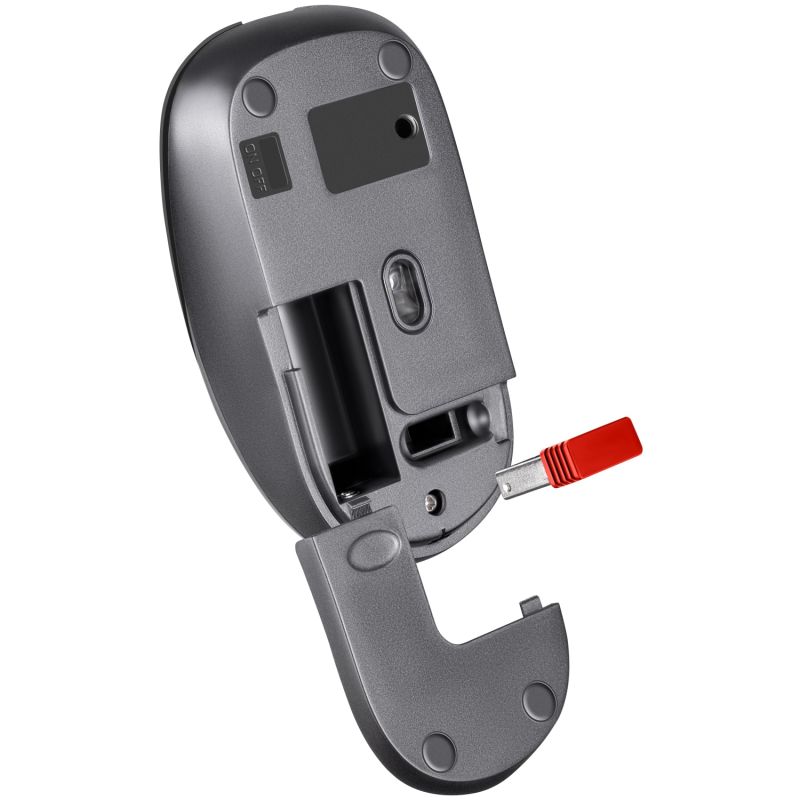 Мишка Defender Wave MM-995, бездротова, 4 кн. до 1600 dpi, безшумна, чорна (52995)