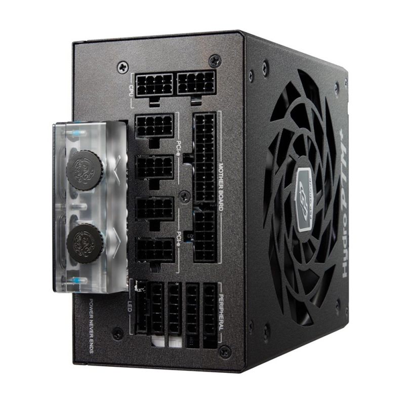 БЖ 850W FSP HYDRO PTM+ HPT850M 80+ Platinum, Рідинне охолодження + 135mm  fan, Modular, Retail box (HPT850M)