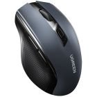 Мишка UGREEN 2.4GHz MU006 бездротова, Bluetooth, 4000dpi., 4кн.,Silence Design, Чорна (15063)