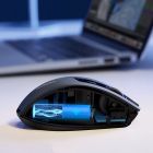 Мишка UGREEN 2.4GHz MU006 бездротова, Bluetooth, 4000dpi., 4кн.,Silence Design, Чорна (15063)