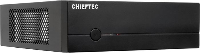 Корпус Chieftec COMPACT IX-01B-OP miniITX, без БЖ, SLIM FF (IX-01B-OP)