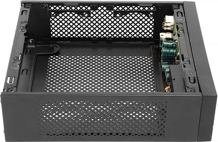 Корпус Chieftec COMPACT IX-01B-OP miniITX, без БЖ, SLIM FF (IX-01B-OP)