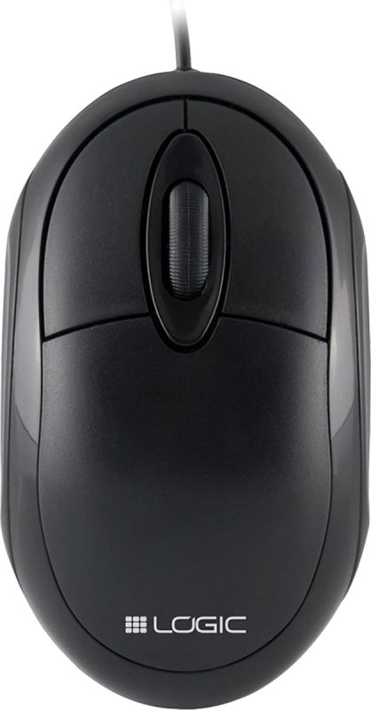 Мишка  LogicConcept LM-11, 3 кн., 1000dpi, чорна (M-LC-LM11)