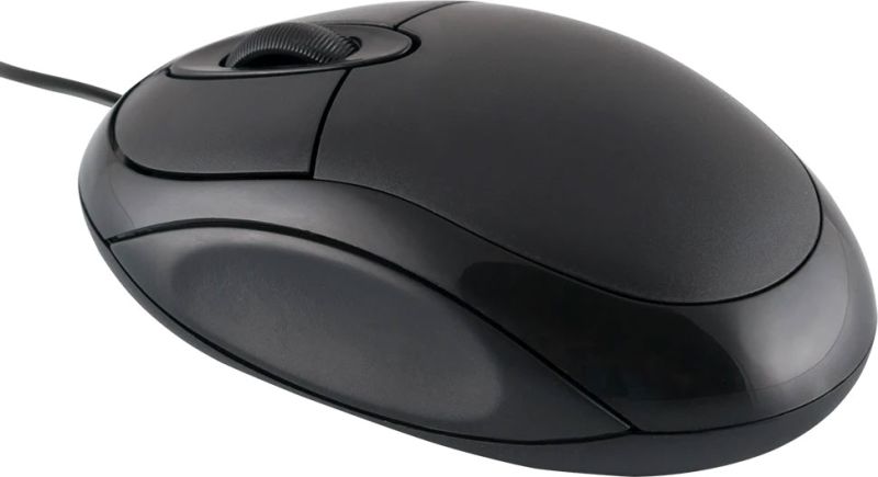 Мишка  LogicConcept LM-11, 3 кн., 1000dpi, чорна (M-LC-LM11)