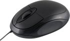 Мишка  LogicConcept LM-11, 3 кн., 1000dpi, чорна (M-LC-LM11)